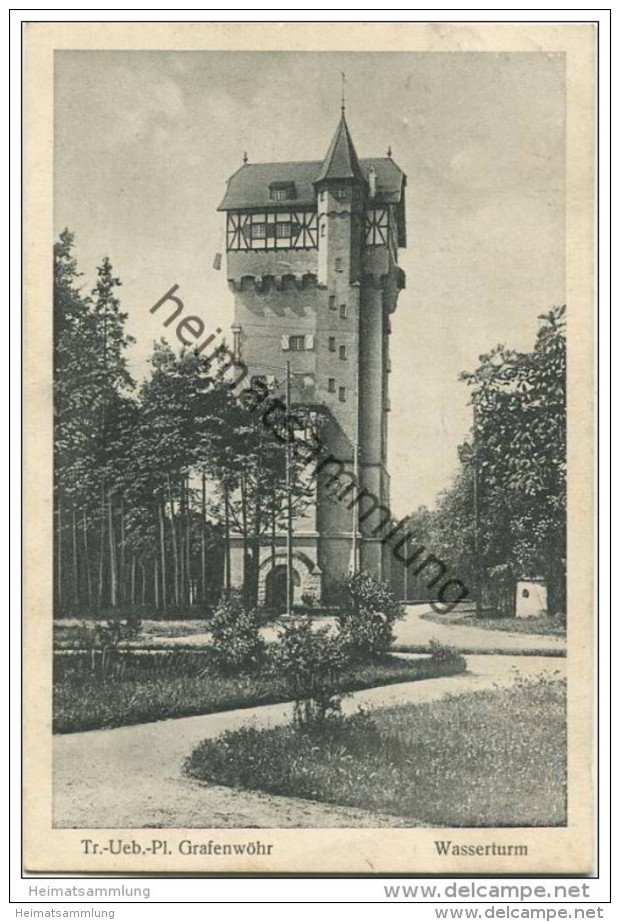 Grafenwöhr - Truppen Übungsplatz - Wasserturm