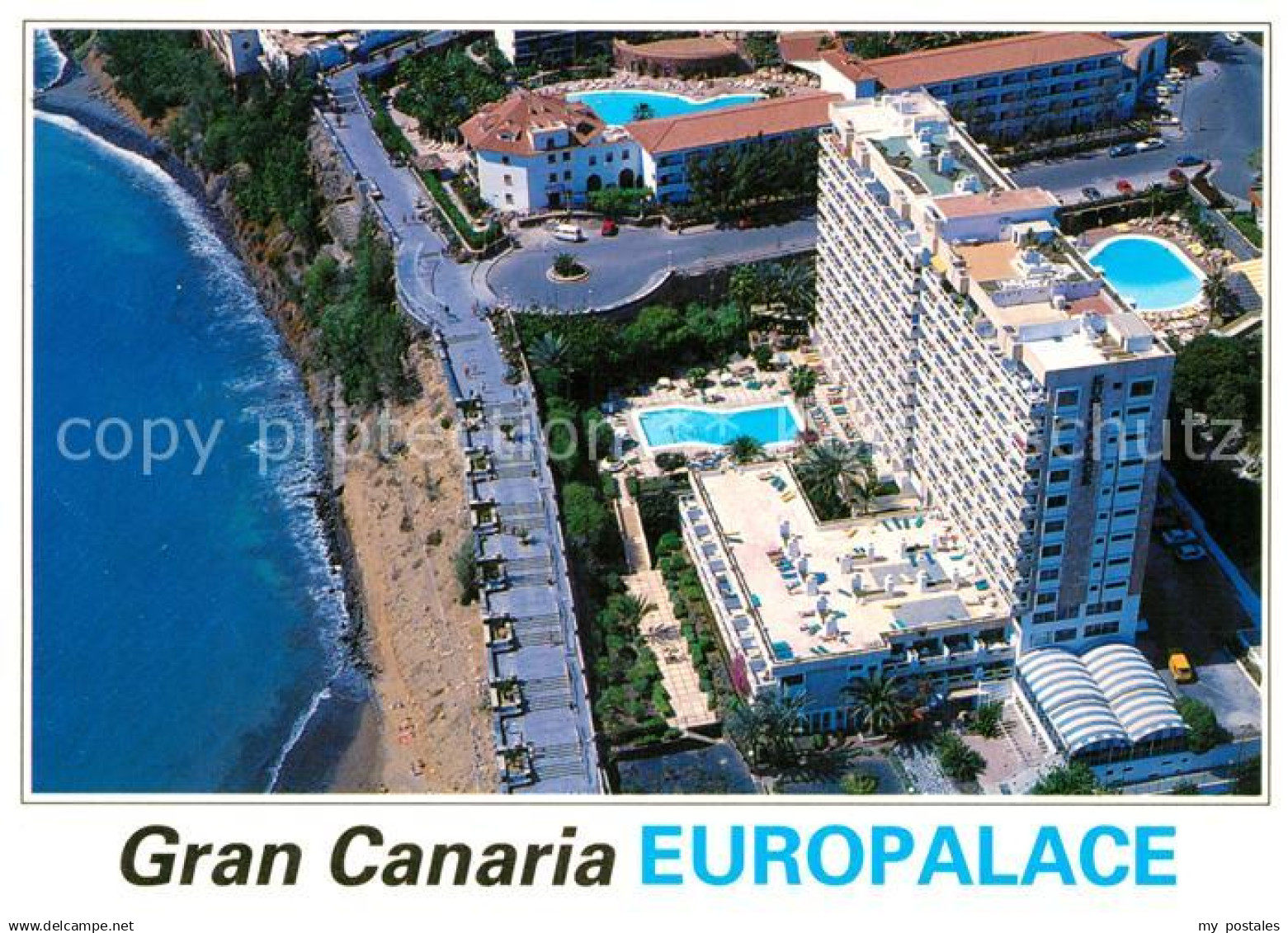 Gran Canaria Hotel Gran Canaria Europalace Fliegeraufnahme