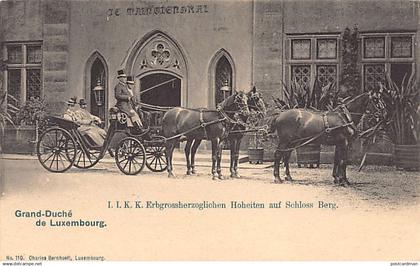 Luxembourg - Famille Grand-Ducale - I.I.K.K. Erbgrossherzoglichen Hoheiten auf Schloss Berg - Ed. Ch. Bernhoeft 110