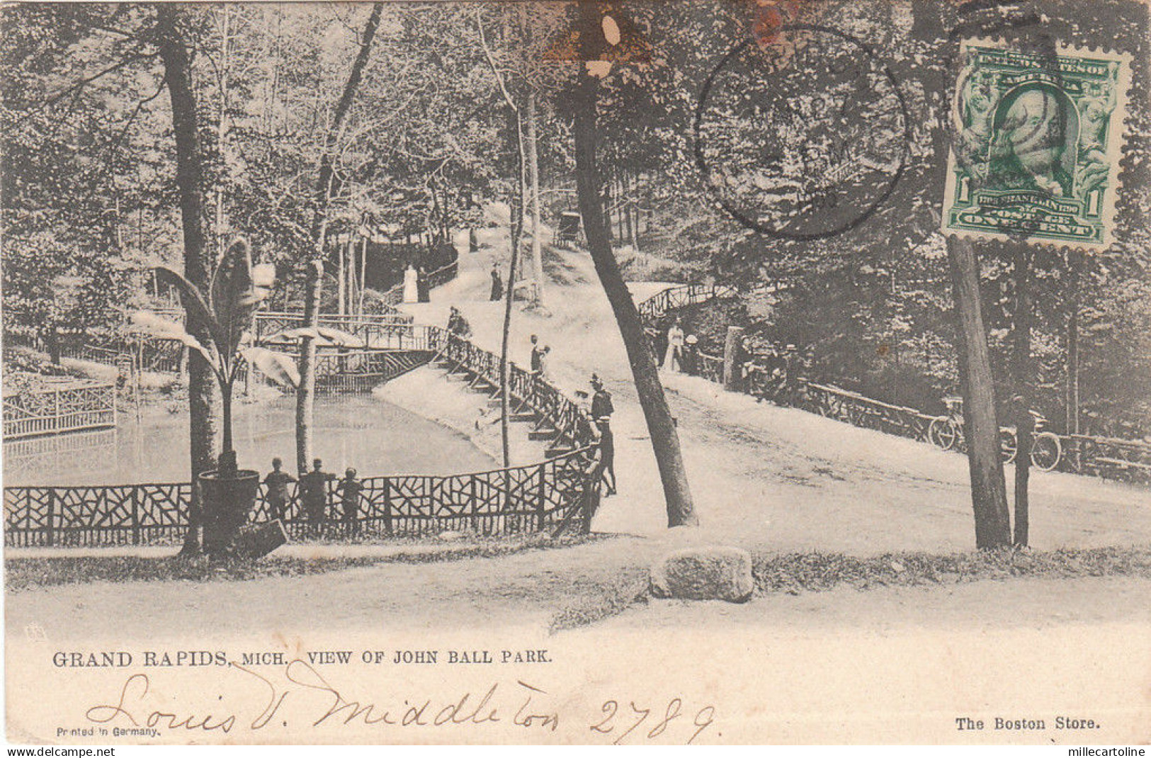 * GRAND RAPIDS - View of John Ball Park - Michigan