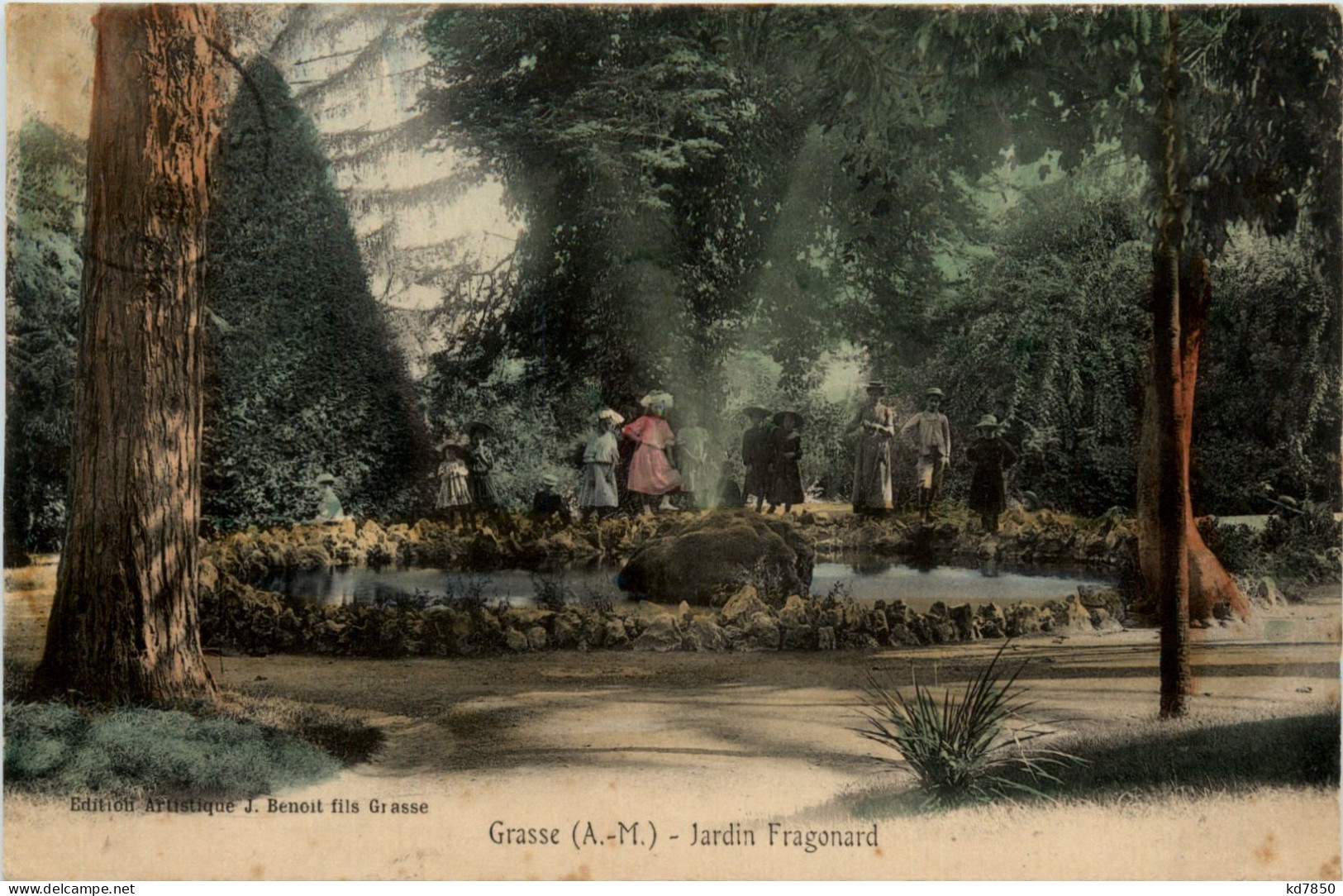 Grasse, Jardin Fragonard