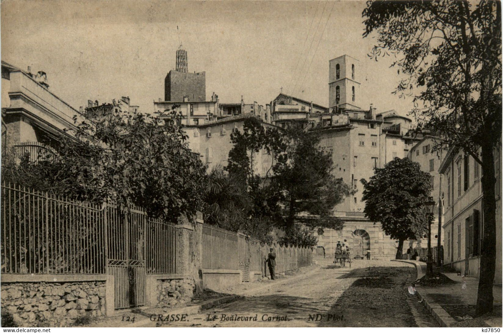 Grasse, Le Boelevard Carnot