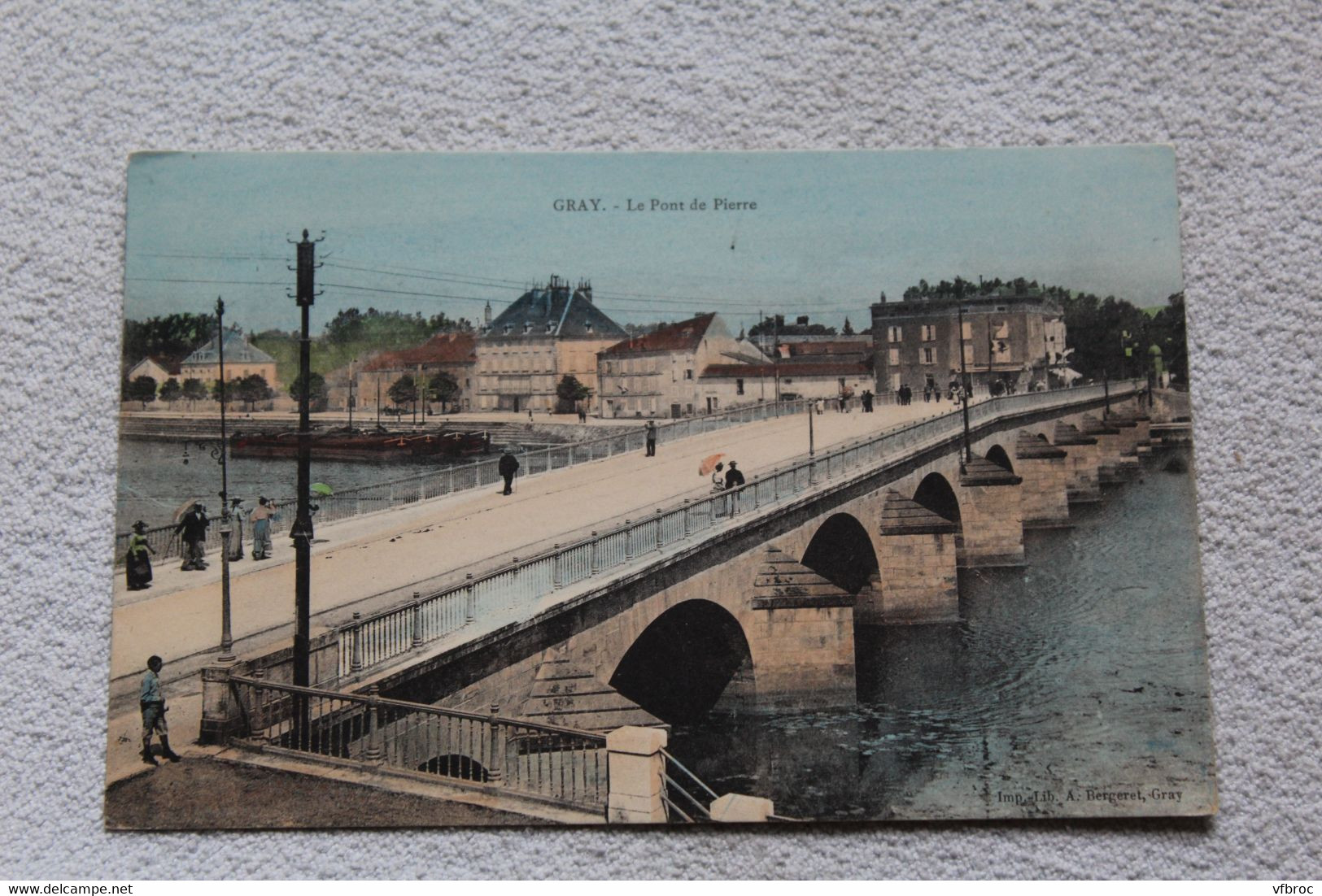 Gray, le pont de Pierre, Haute Saône 70