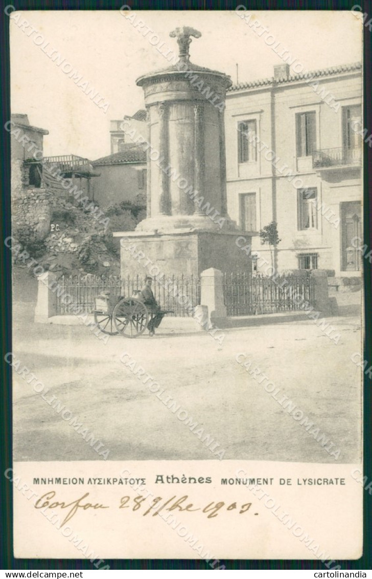 Grecia Greece Athens postcard cartolina MT0043