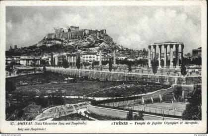 70859252 Athen Griechenland Athen Olympischer Jupitertempel Akropolis *