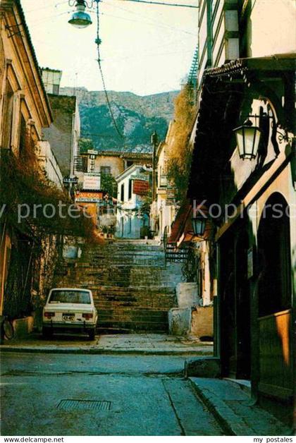 72661992 Plaka Athens Dorfmotiv Plaka Athens