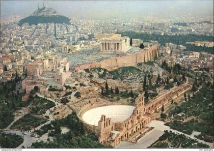 70860352 Athens Athen Athens Athen Fliegeraufnahme Akropolis x Athens Athen