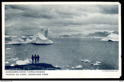 cpa du Groenland -- paysage de Fiord  , Groenland Nord FEV22-99