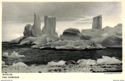 Grönland, Des Icerbergs, Isfelde, G. Mohrbutter Fotograf