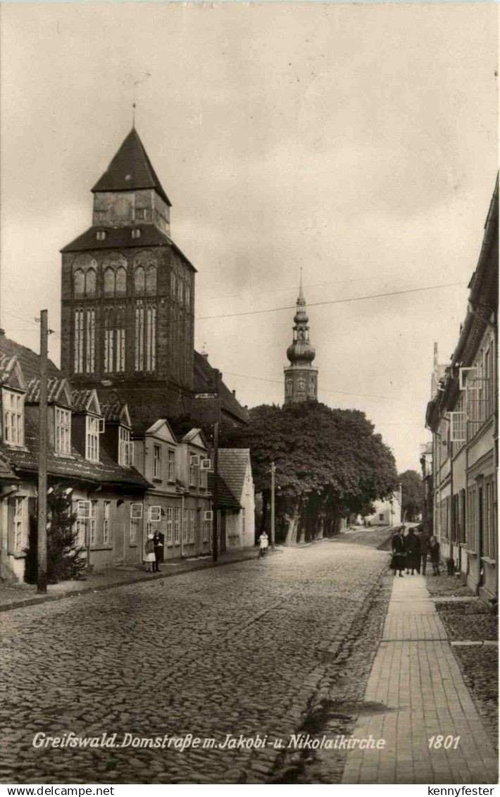 Greifswald - Domstrasse