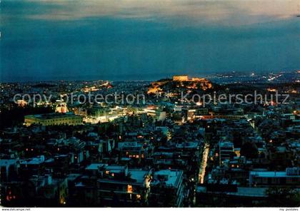 73127211 Athenes Athen bei Nacht Athenes Athen