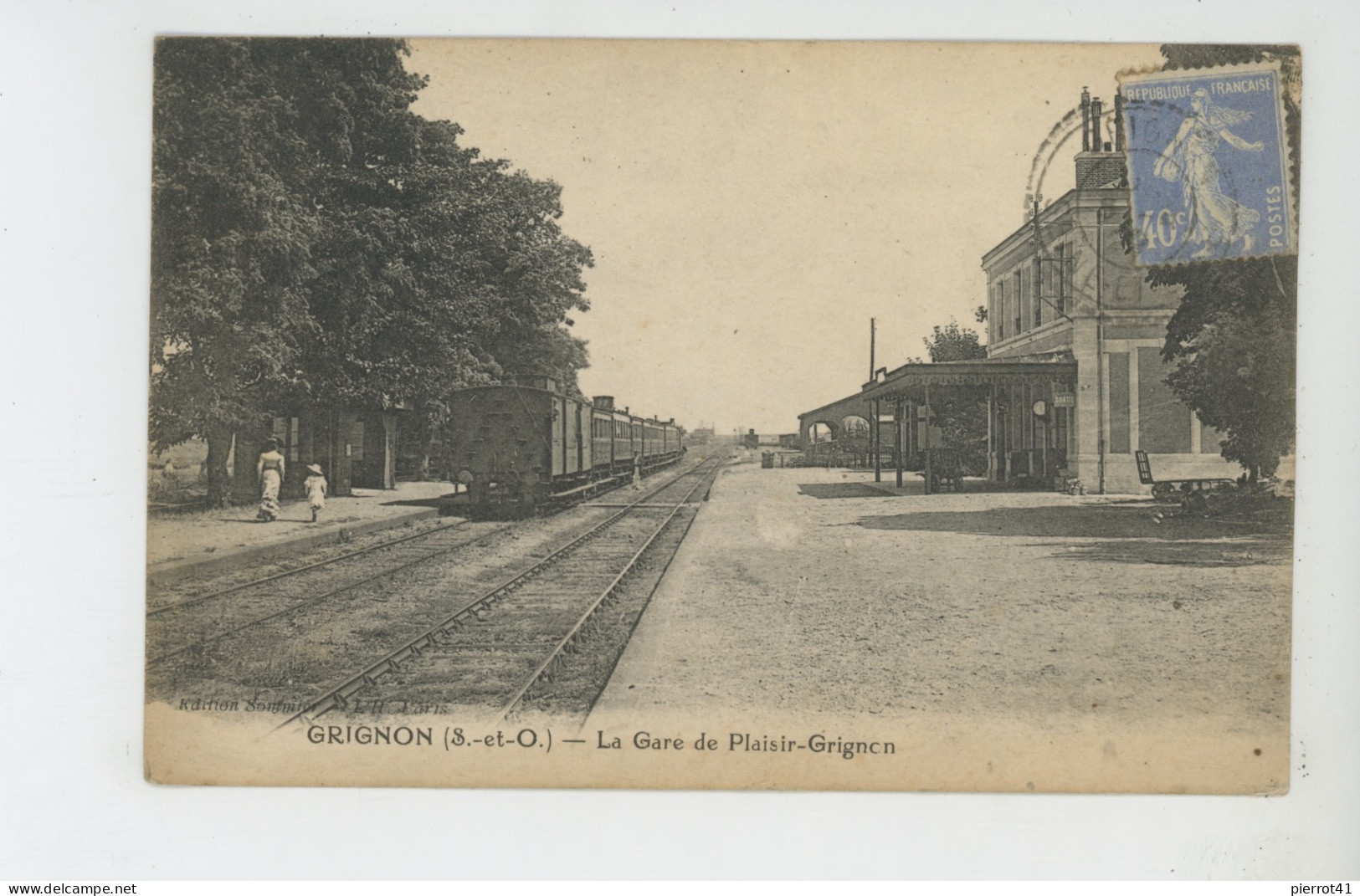 GRIGNON - La Gare de PLAISIR - GRIGNON