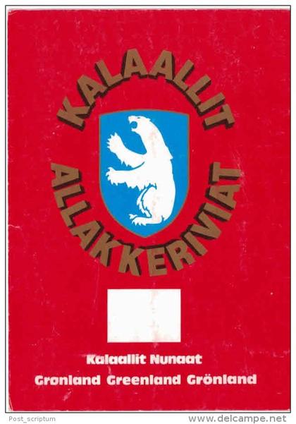 Groenland - Kalaallit Allakkeriviat - Kalaallit Nunaat - Gronland