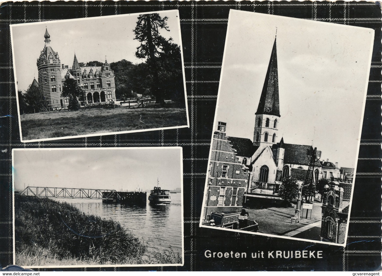 GROETEN UIT KRUIBEKE     2 SCANS