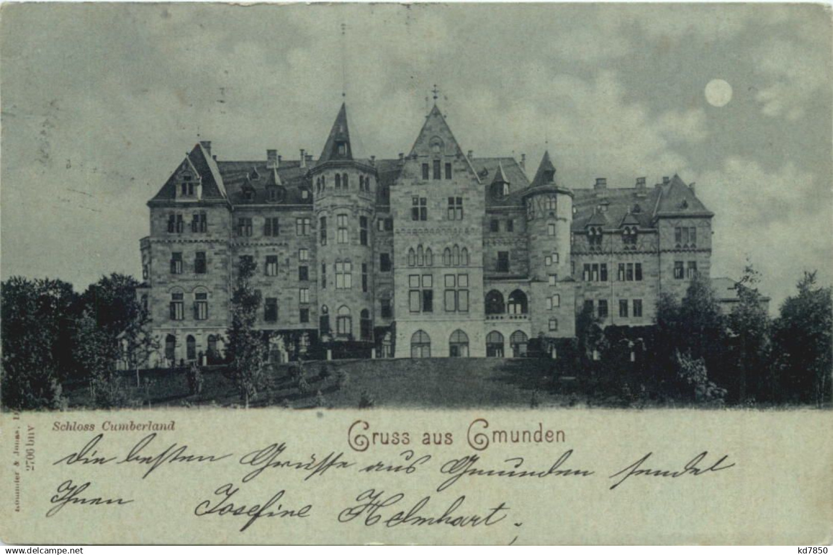 Gruss aus Gmunden - Schloss Cumberland