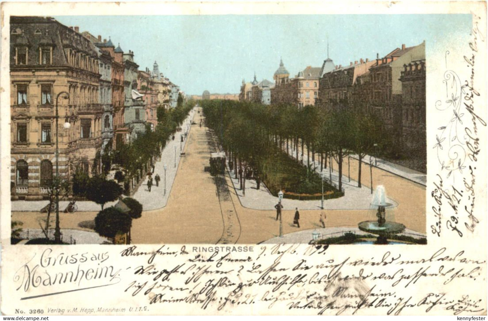 Gruss aus Mannheim - Ringstrasse