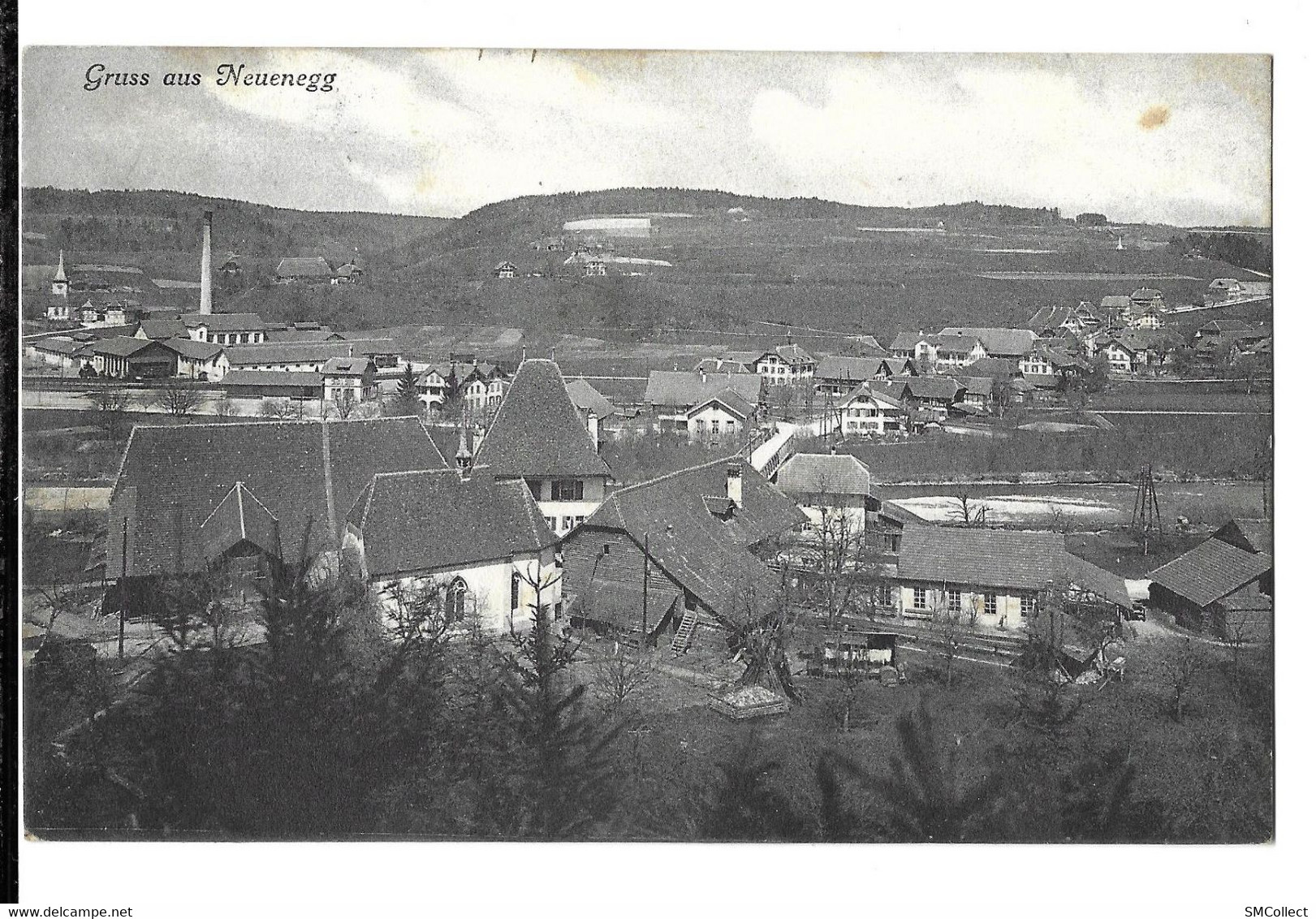 Gruss aus Neuenegg (cachet du 23/11/1915) - (6094)