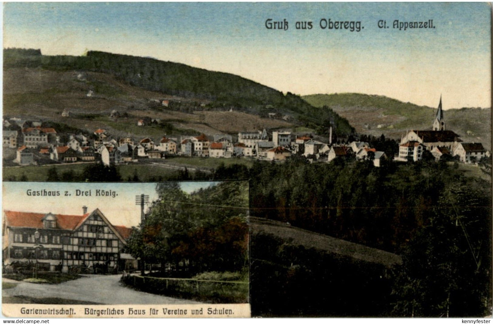 Gruss aus Oberegg - Gasthaus z Drei König