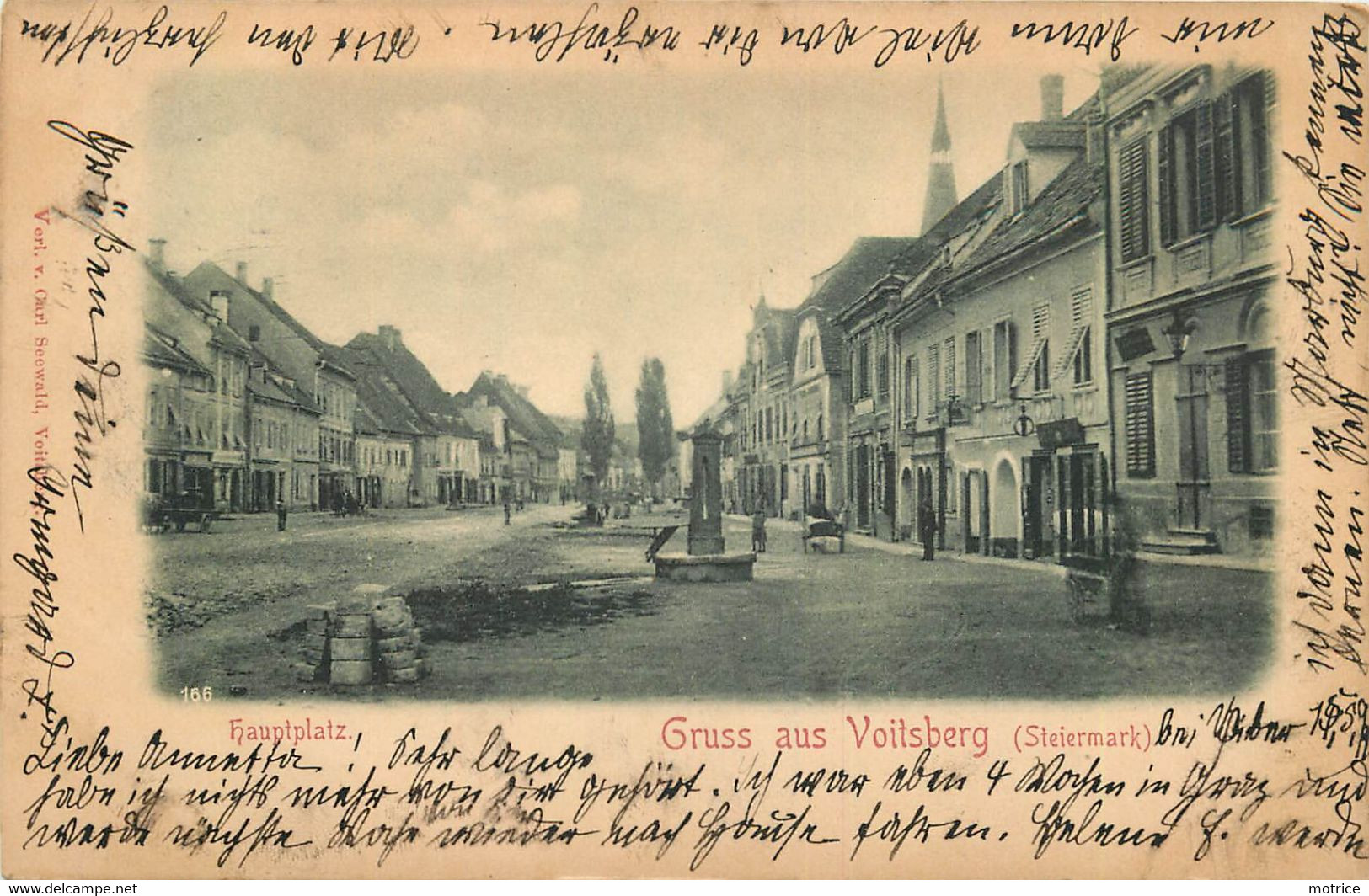 GRUSS AUS VOITSBERG (Steiermark) - Hauptplatz.