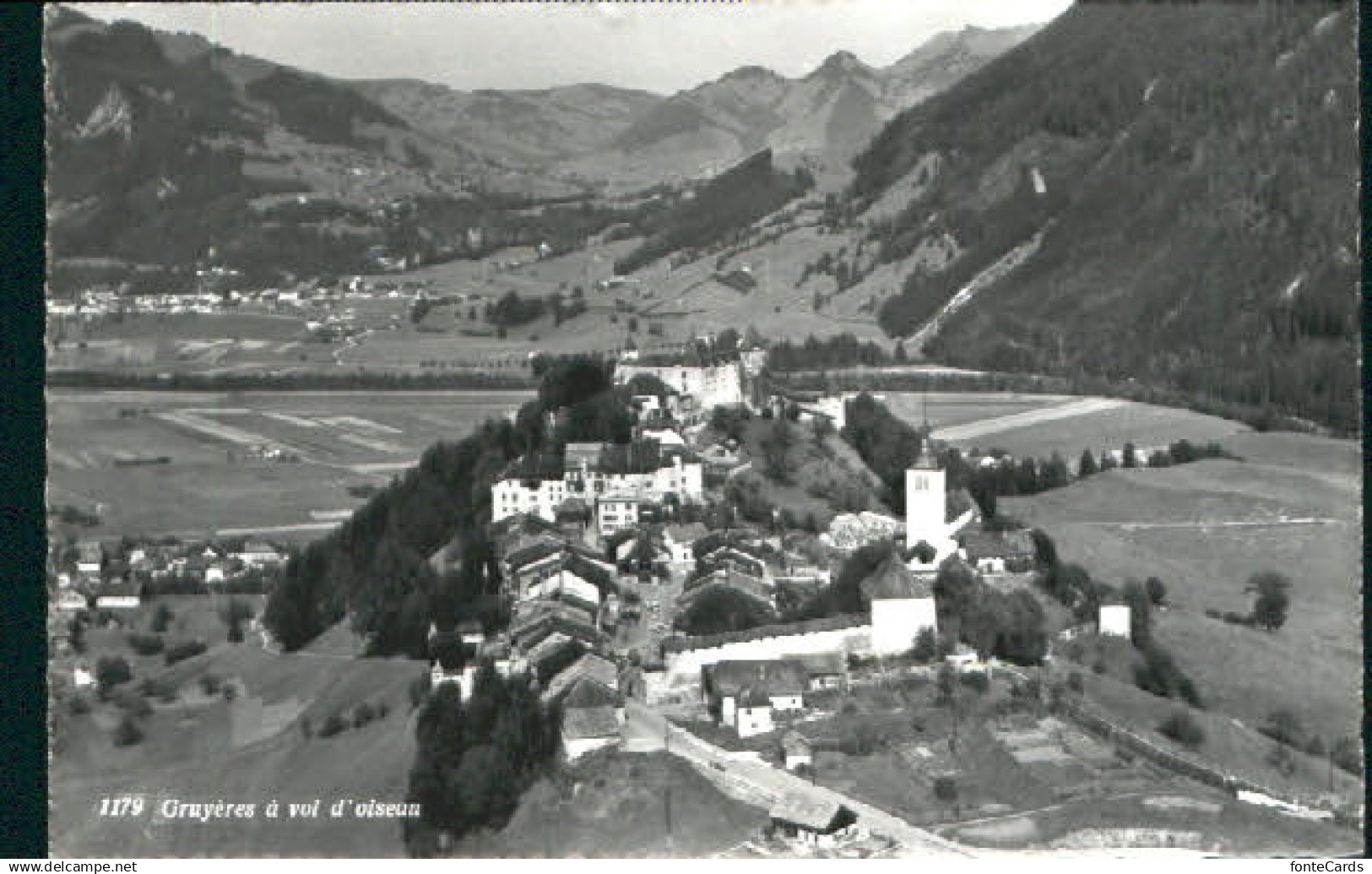 Gruyeres FR Gruyeres  ungelaufen ca. 1965