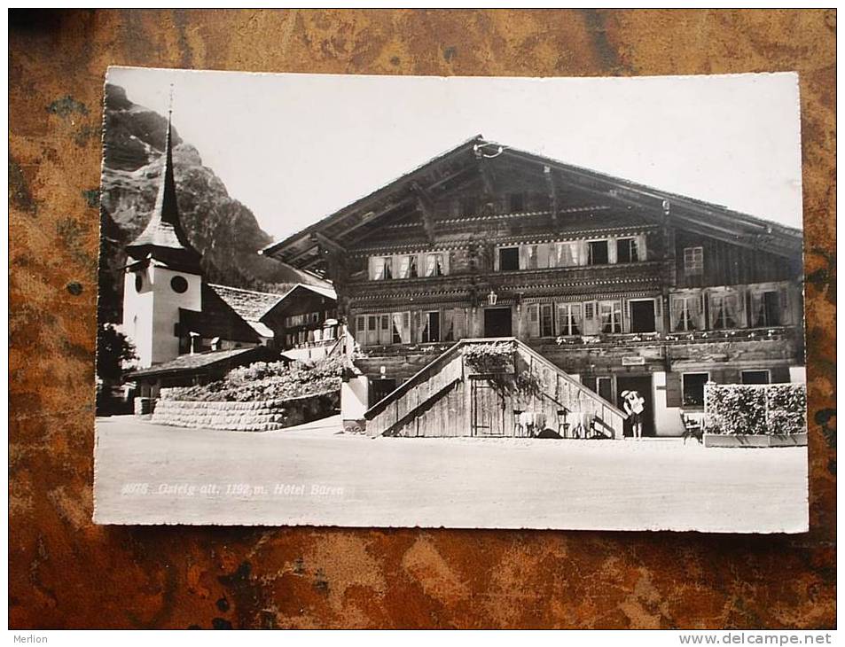 Gsteig Hotel Büren - Suisse  - 1940-50´s VF  D18620