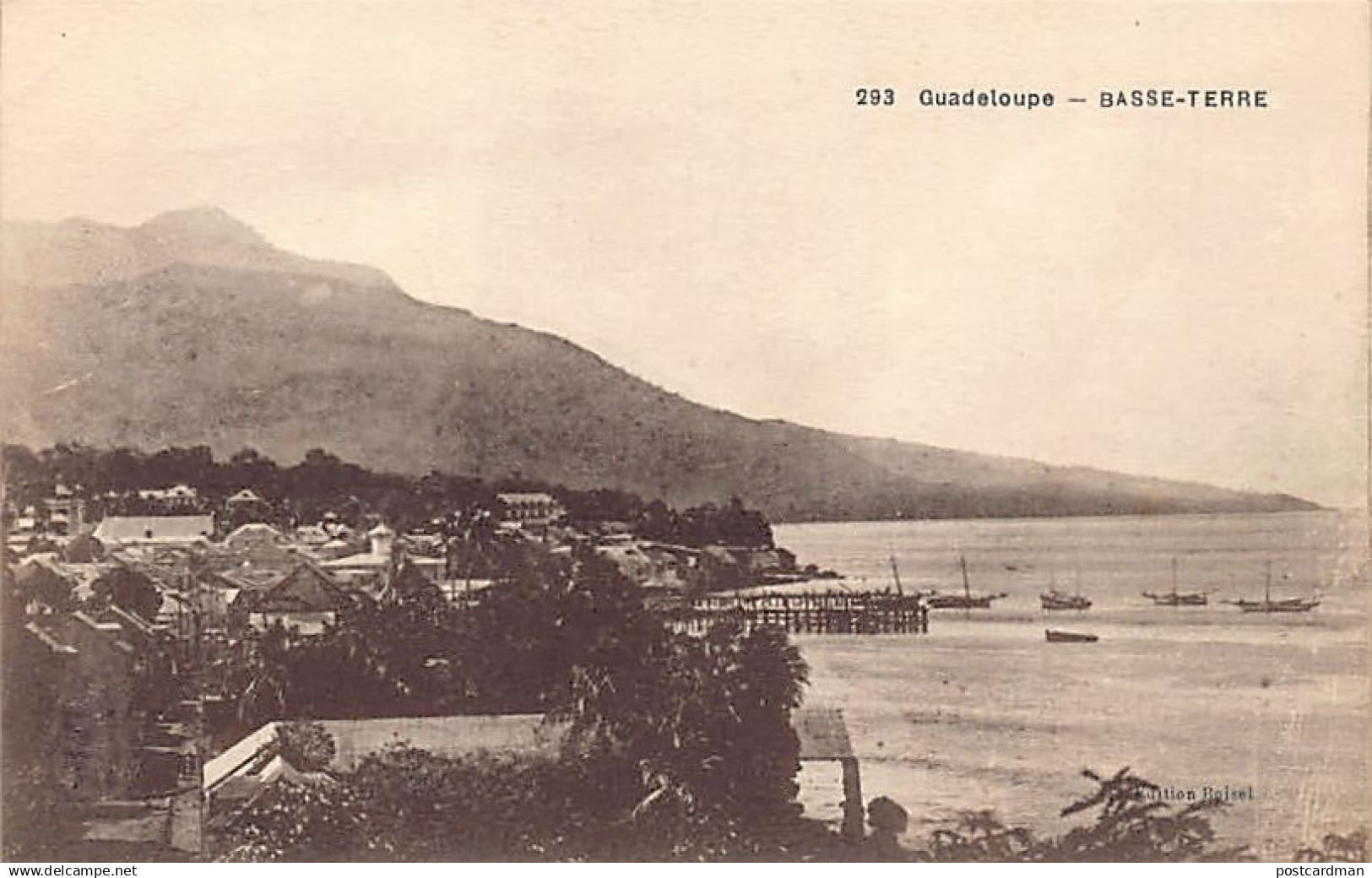 Guadeloupe - BASSE-TERRE - Panorama - Ed. Boisel 293