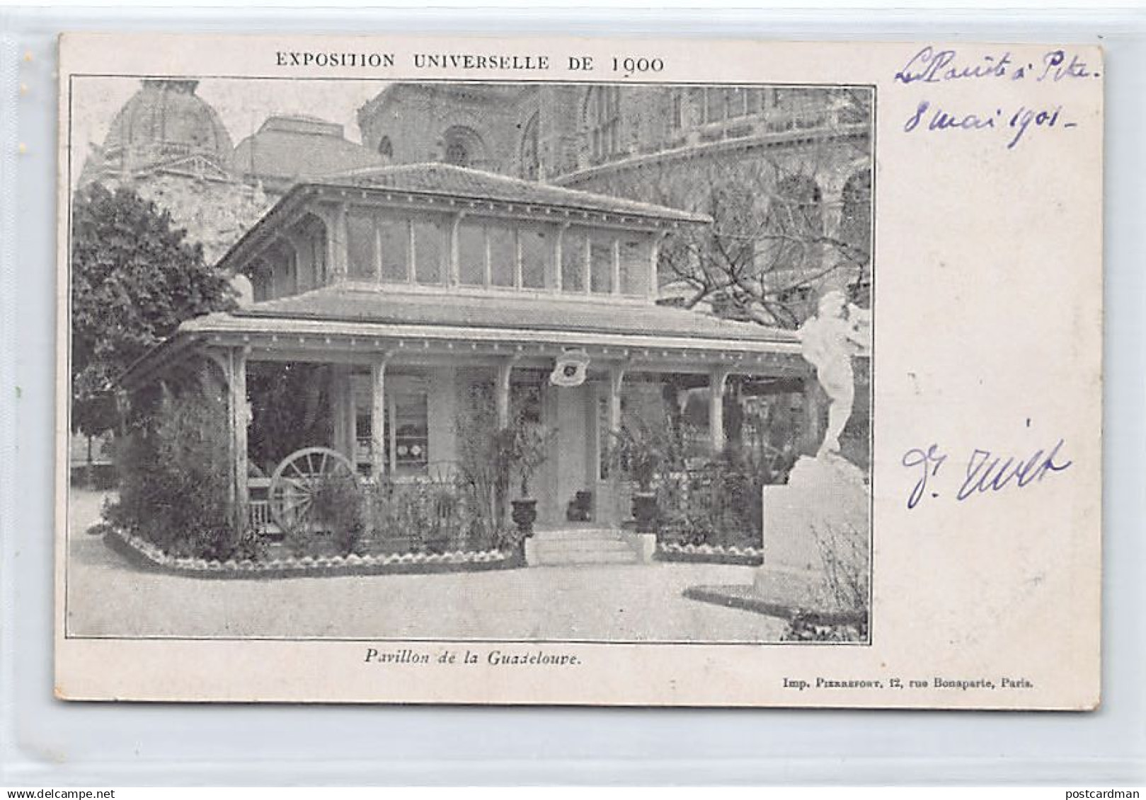 GUADELOUPE - Exposition Universelle de 1900 - Pavillon de la Guadeloupe - Ed. Pierrefort