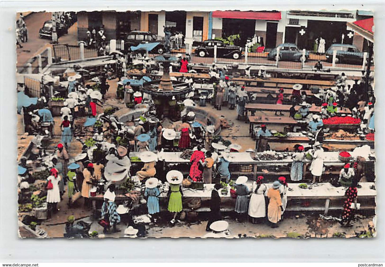 Guadeloupe - POINTE à PITRE - Le marché - Ed. Rivier 3