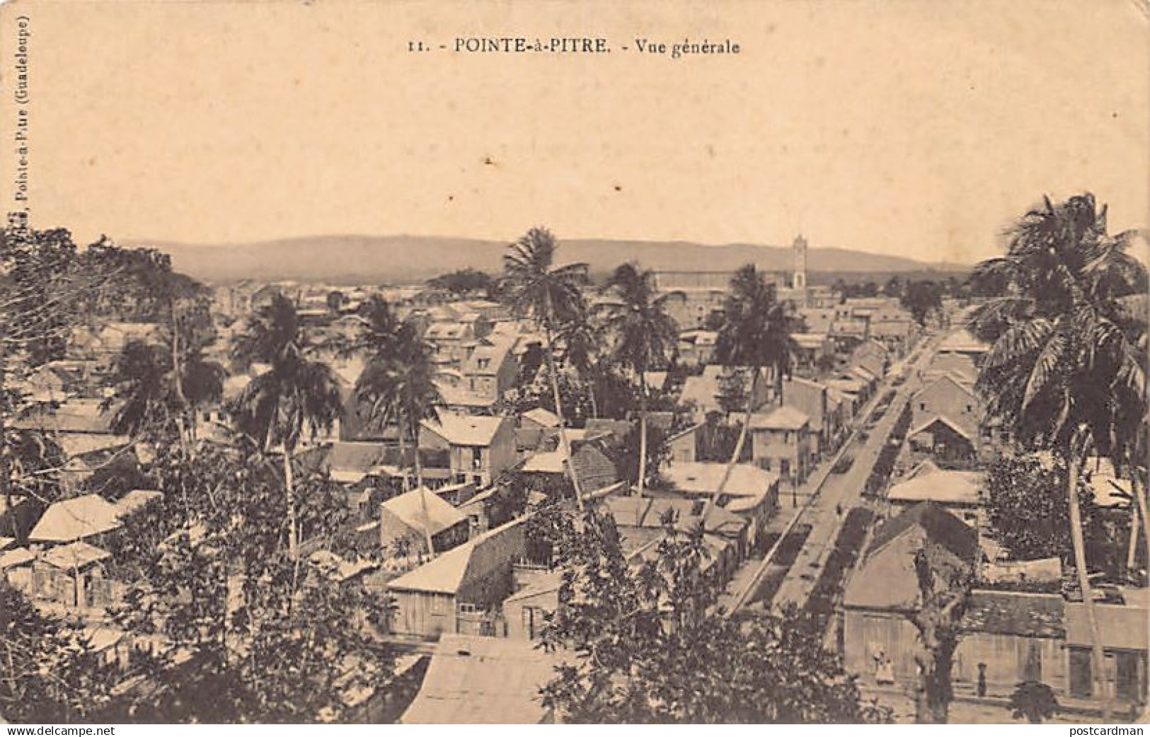 Guadeloupe - POINTE À PITRE - Vue générale - Ed. Phos 11