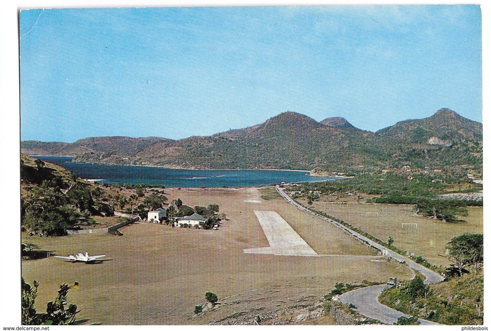 GUADELOUPE  SAINT BARTHELEMY. aéroport    ( cpsm)