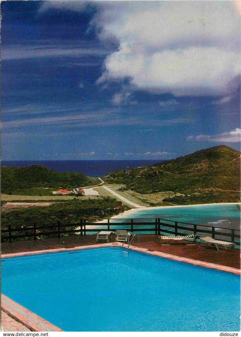 Guadeloupe - Saint Barthelemy - Vue sur st Jean - Piscine - CPM - Voir Scans Recto-Verso