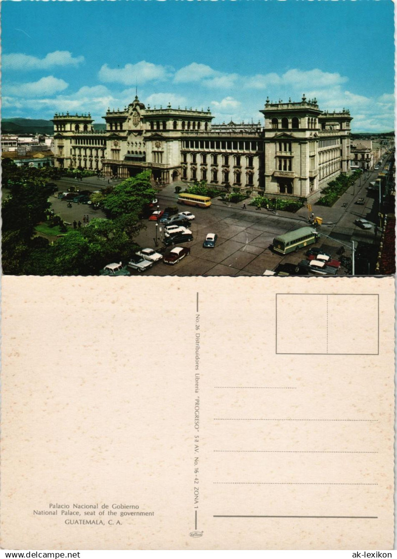 Guatemala Allgemein Palacio Nacional de Gobierno National Palace Guatemala 1970