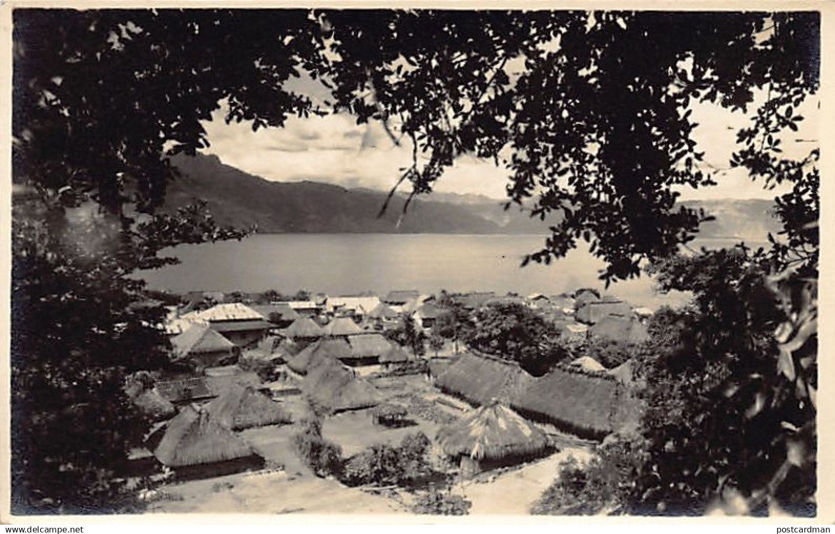 Guatemala - Lago de Atitlán - POSTAL FOTO Real Photo Eichenberger