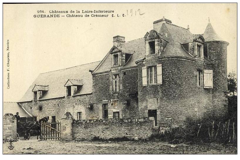 GUERANDE 44 - Château de Crémeur