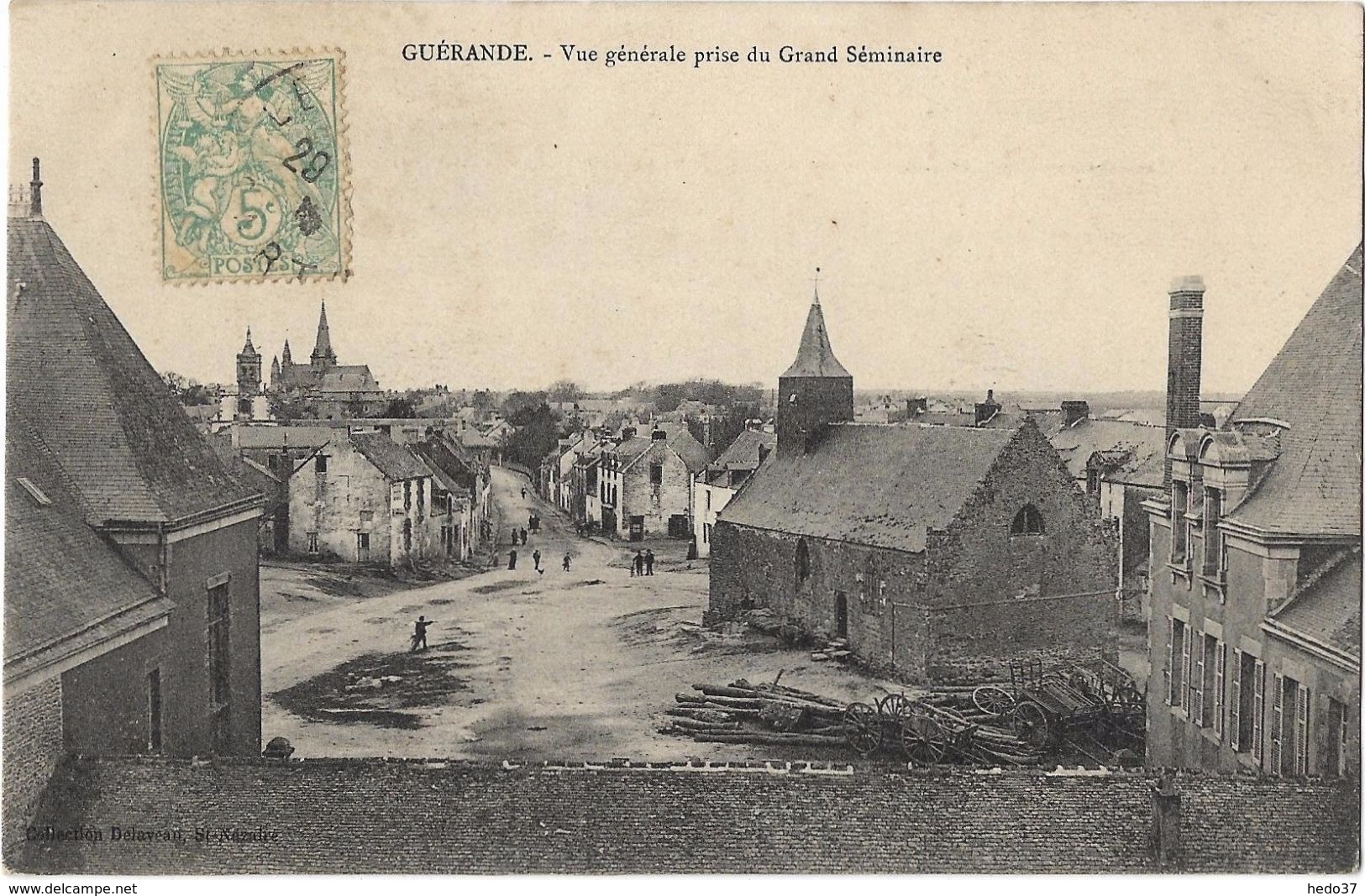 Guérande - Vue générale prise du Grand Séminaire