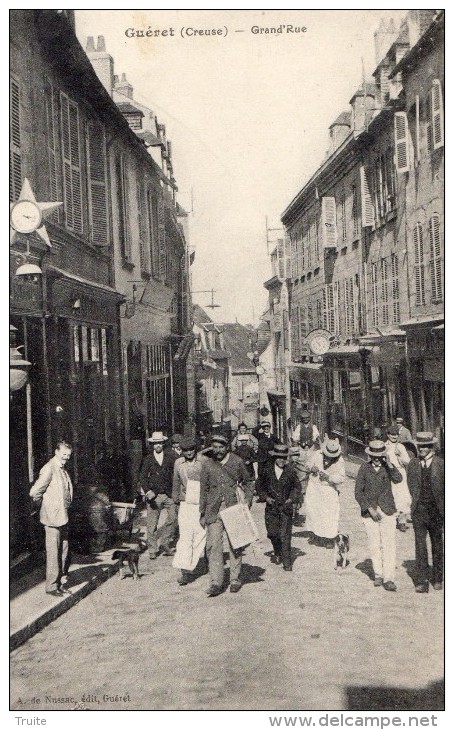 GUERET GRAND'RUE GARDE CHAMPETRE ?