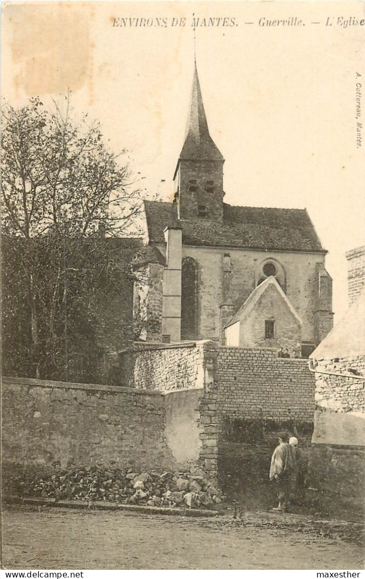 GUERVILLE l'église