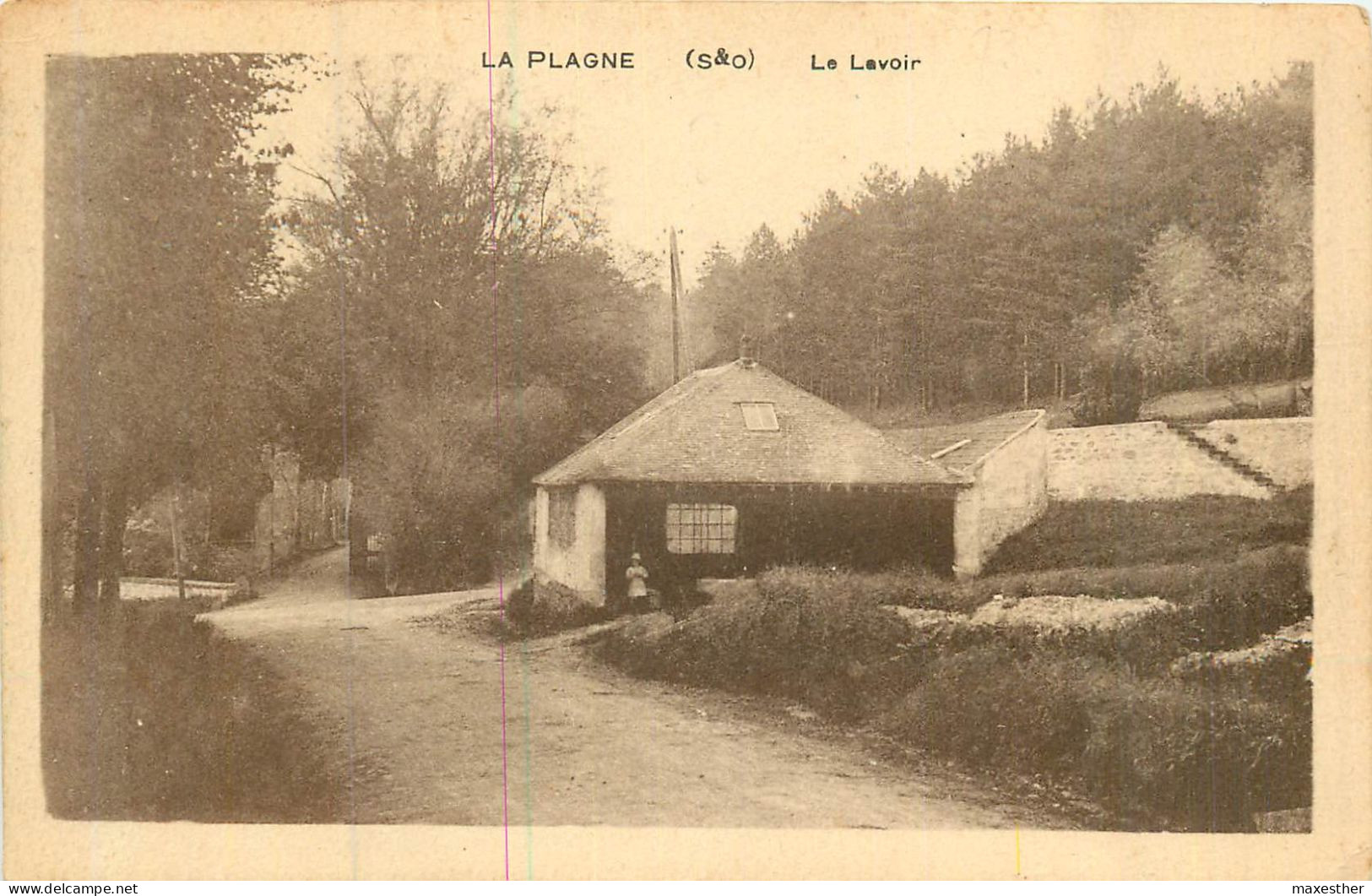 GUERVILLE le lavoir à la La Plagne