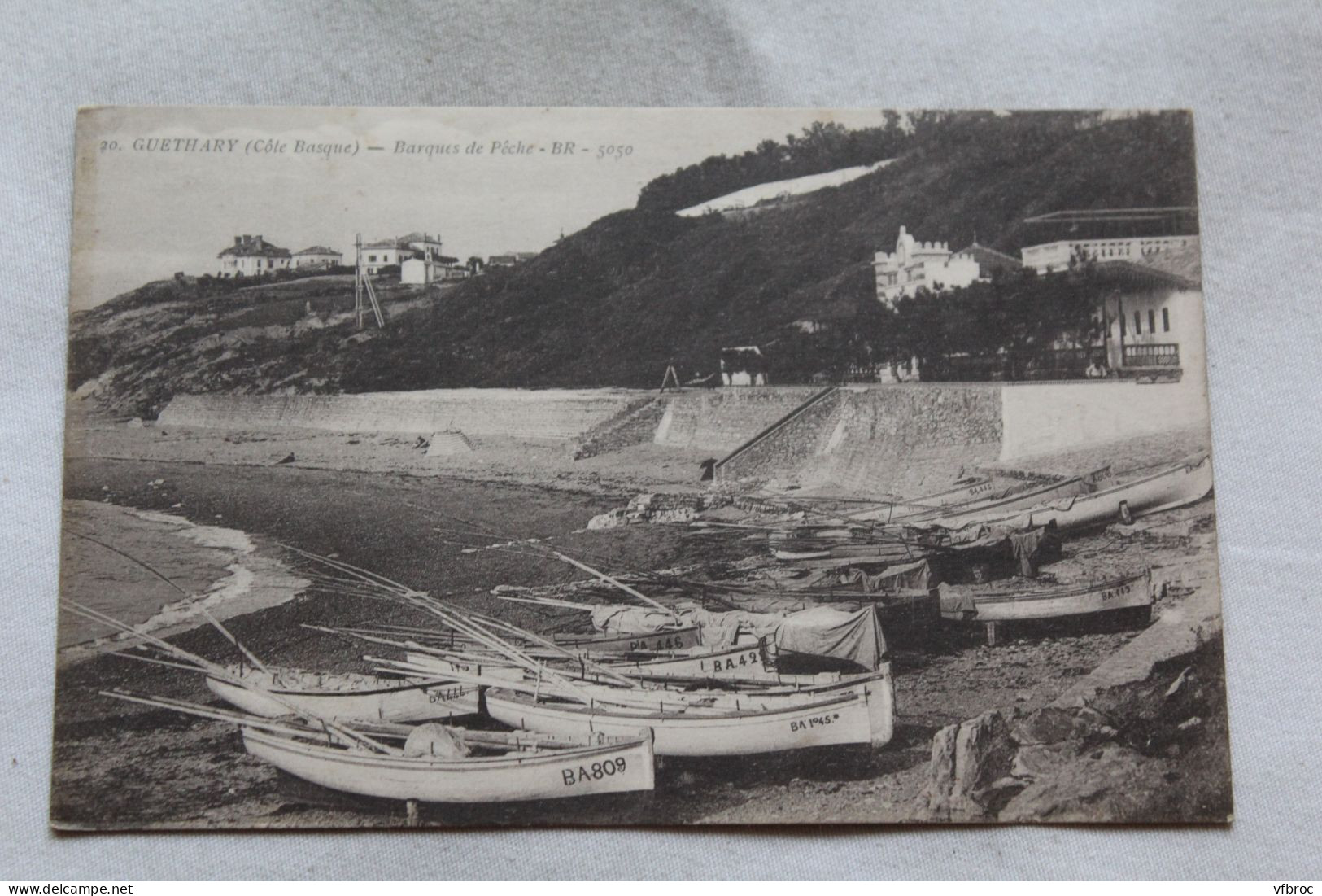 Guéthary, barques de pêche, Pyrénées Atlantiques 64