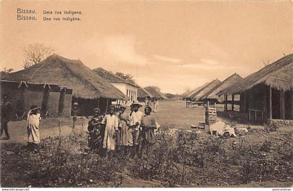 Guinea Bissau - BISSAU - A native street - Publ. unknown