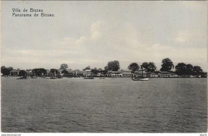 PC GUINEA, VILLA DE BISSAU, PANORAMA, Vintage Postcard (b44199)