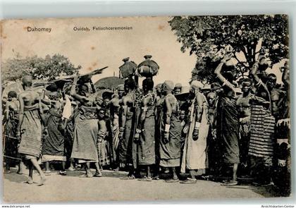 13449761 - Dahomey Ouidah Fetischceremonien Brauchtum