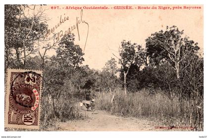 Guinée - Route du Niger près Bayorea