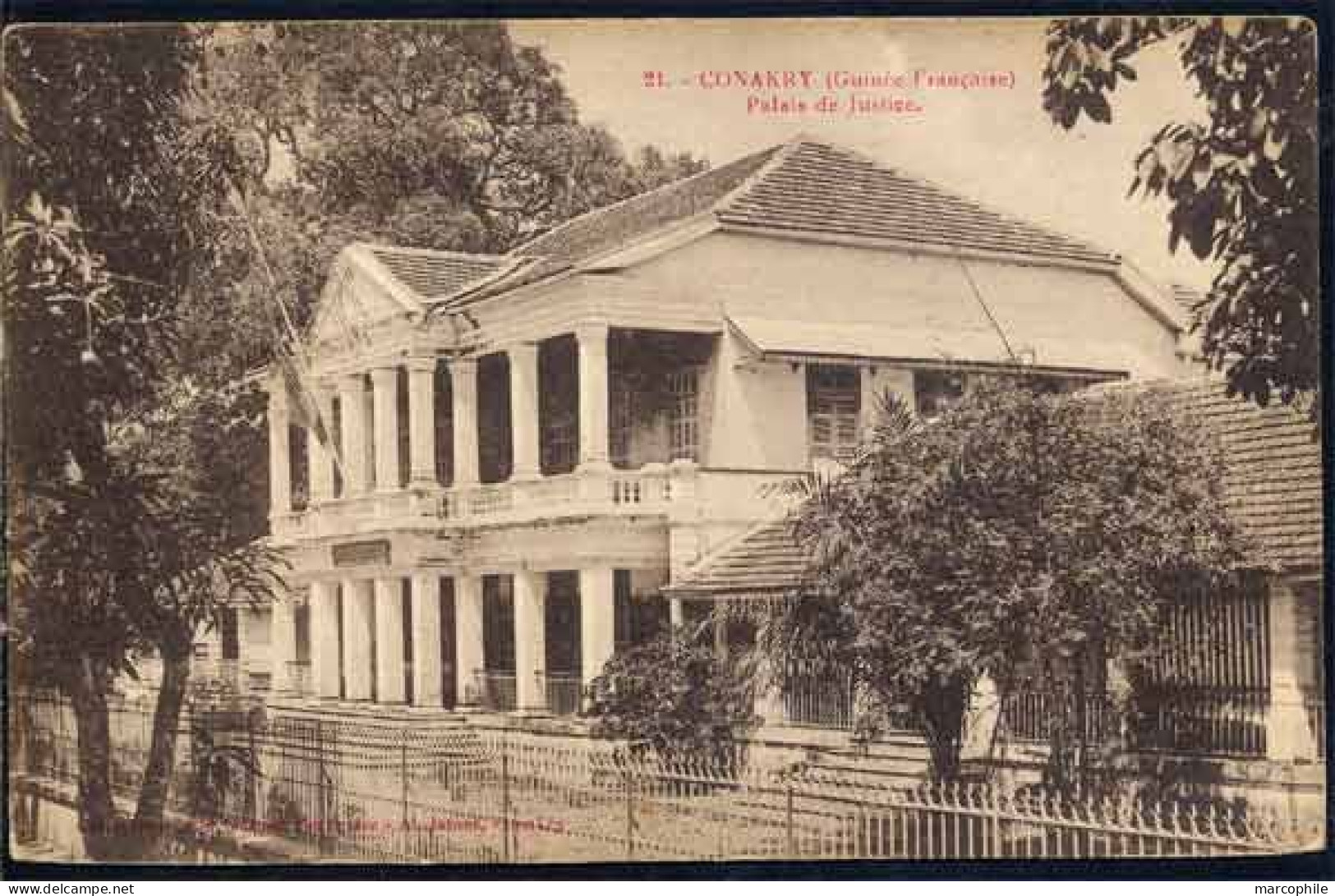 GUINEE / CONAKRY / CPA PALAIS DE JUSTICE (ref CP1059)