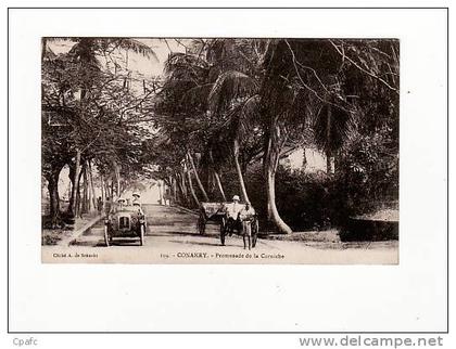 Guinée - Conakry - Promenade de la Corniche (auto)