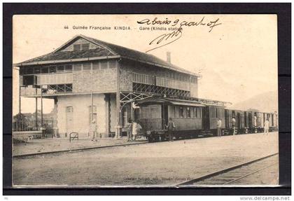 Guinée Française - Kindia - Gare (Kindia Station) - Train