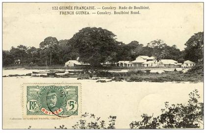 AFRIQUE - GUINEE FRANCAISE - CONAKRY - Rade de Boulbiné