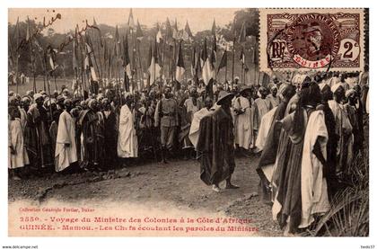 Guinée - Voyage du Ministre des Colonies - Mamou