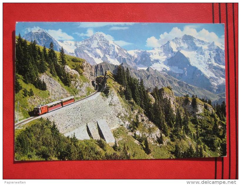 Gündlischwand (BE) - Schynige Platte Bahn: Eiger Mönch Jungfrau