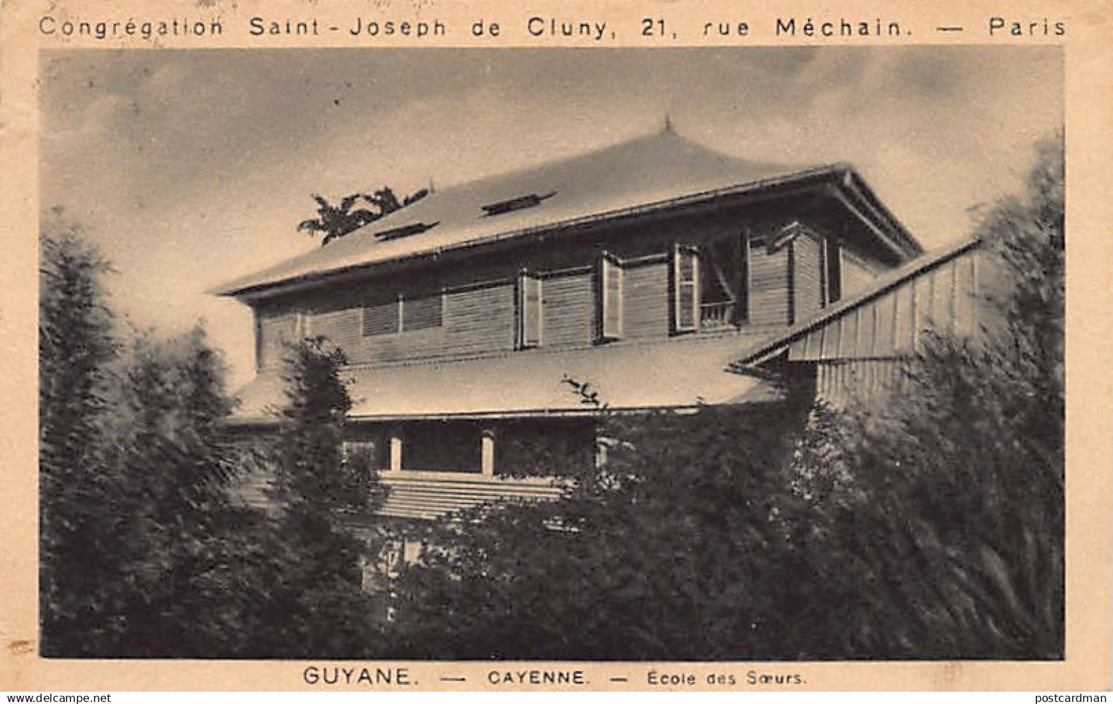 Guyane - CAYENNE - L'école des Soeurs de Saint-Joseph de Cluny - Ed. Congrégation Saint-Joseph de Cluny